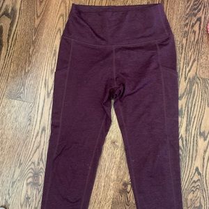 Aerie plum leggings